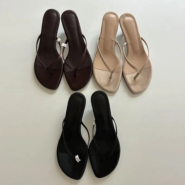 Refresher Satin Flip-flops [5CM]