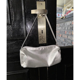 Matte baguette bag