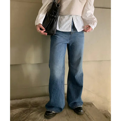 temper semi boots cut denim