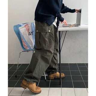 unisex string cargo pants