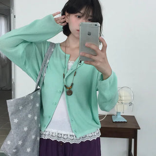 Summer Nano Round Cardigan