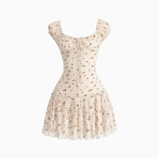 Rose Garden Flare Mini Dress