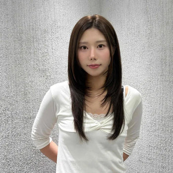 Loose Fit Plain Shirred Cut Twist 3/4 Sleeve Long Sleeve T-shirt