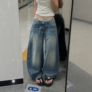 [26SS] Kor Balloon Low-Rise Denim Wide Pans