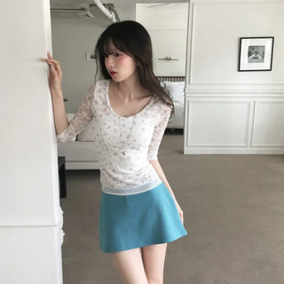 Sella Low Mini Skirt