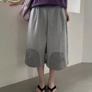 [UNISEX] Danggeuri Patch Bermuda Pants
