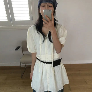 Mirens Lace Strap Mini Dress
