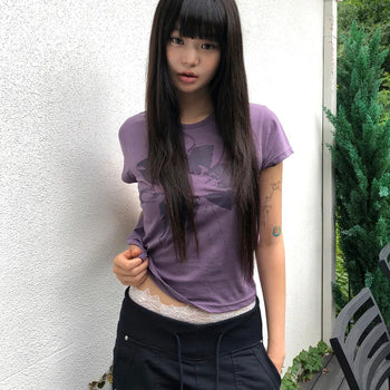 La Vieux Flower Short Sleeve T-shirt