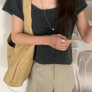 Conier belt half pants shorts set
