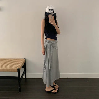 Sophie Wrap Long Skirt
