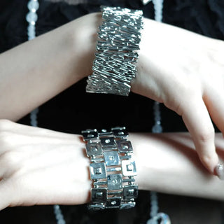 Metal Square Bangle