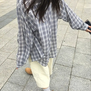 *High Quality* High Linen Check Shirt
