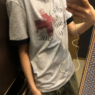 Vintage Cross Ringer Tee