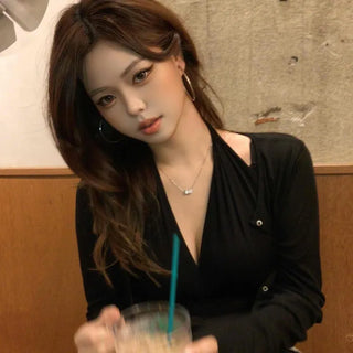 Shirred Backless Crossbody Sleeveless for Date Look