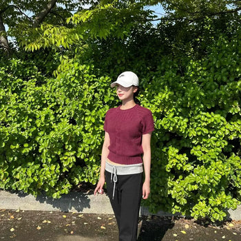 Plain Short Sleeve Casual
