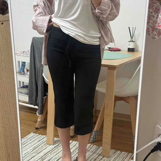 Leche String Cut-out Straight Slim Fit Shorts