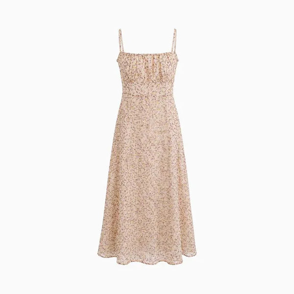 Blooming Garden Chiffon Dress