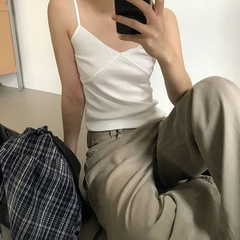 See-through Short Sleeve Frill Blouse