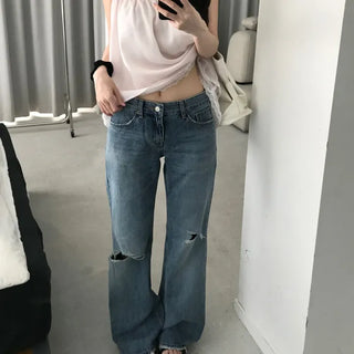 Luca Semi-Denim Bootcut Pants (one color)