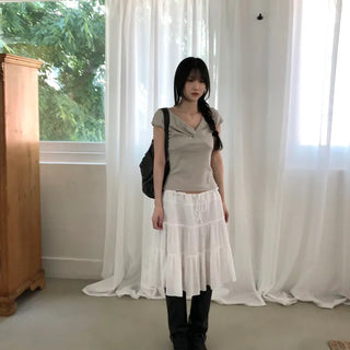 Andy Cancan Midi Skirt (2 colors)