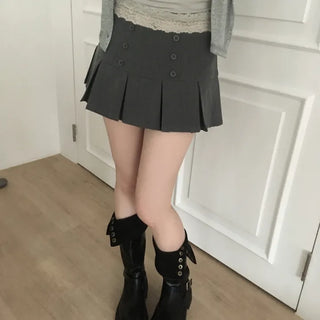 Essi Double Button Skirt