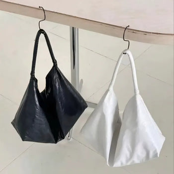 Leather Puff Puff Shoulder Bag