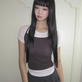 Unteen Halter Short Sleeve T-shirt