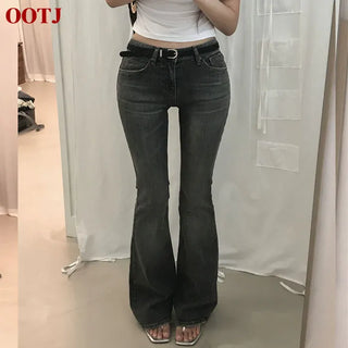 Kint Raw denim bootcut pants