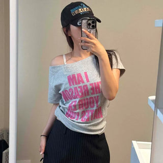 Flap Pocket Buckle Strap Striped Straight Shorts