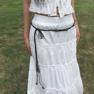 Hippie Ball Knot Strap Belt