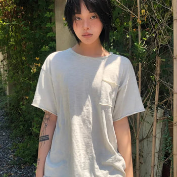 Vintage Linen Pocket Tee
