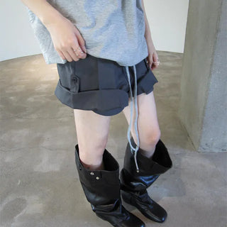 ROLL-UP SHORT PT ( 2 COLORS)