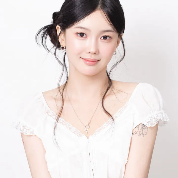 Lena Lace Frill Sleeveless Blouse