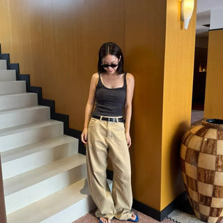 Cotton Wide Pants  Women's Cotton Pants
