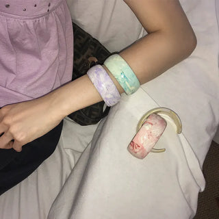 Fancy Marble Color Bangle