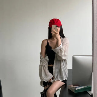 Bizn Low-rise Bijou Cotton Shorts