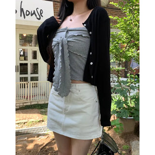Bande One-Shoulder Loose Fit T-shirt