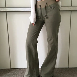 *High Quality* Low Elastic Bootcut Pants