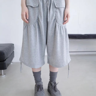 Bermuda Pocket Shirred Pants