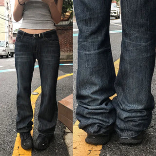 Kidicle denim bootcut pants