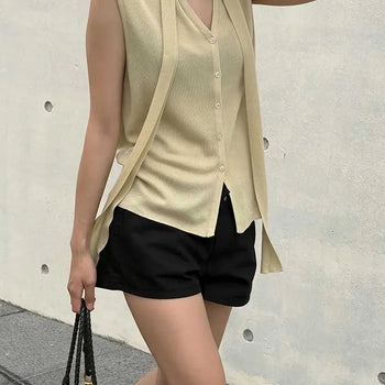 TENCEL 100% Bella Scarf Knit Set