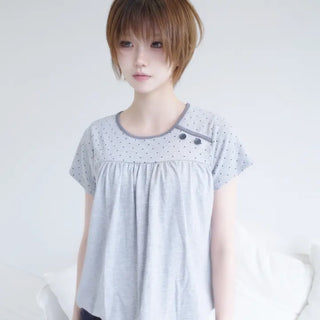 Dot Rabbed Balloon T-shirt