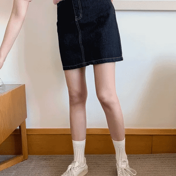 Enne Denim Skirt