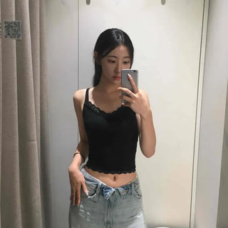 Strappy Plain Slim Fit Sleeveless