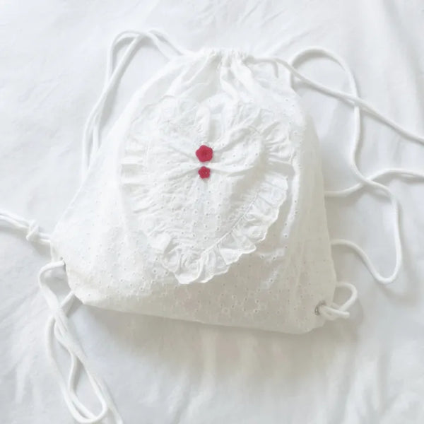 Mur Heart Frill Backpack