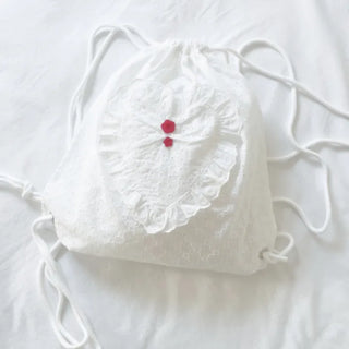 Mur Heart Frill Backpack
