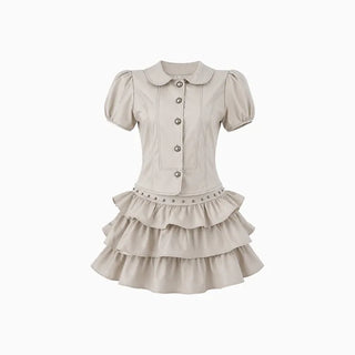 Pearl Tiered Two-Piece Set