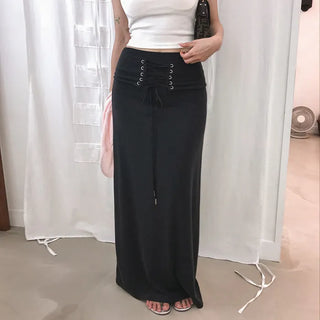 Exo corset long skirt