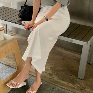 D-Day Summer Rustling String Maxi Long Skirt
