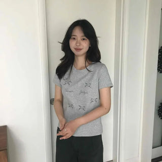 Graphic Print Slim Fit Short Sleeve T-shirt